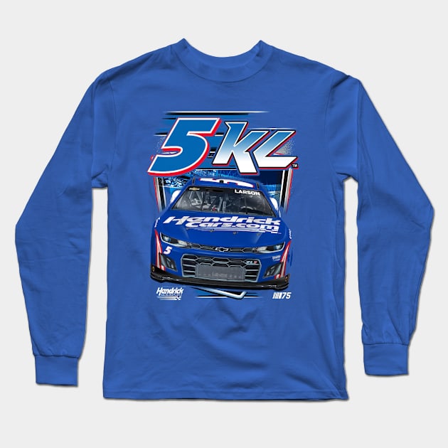 Kyle Larson Dominator Long Sleeve T-Shirt by art.Hamdan